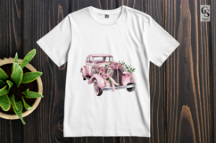 Watercolor Wedding car clipart sublimation png Product Image 2