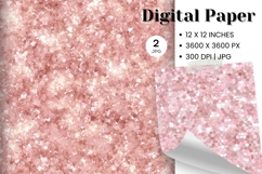 pink glitter Background Wallpaper Sparkles Digital Paper_136 Product Image 1