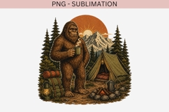 Big foot png design for T-shirts Product Image 2