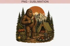 Big foot png design for T-shirts Product Image 2