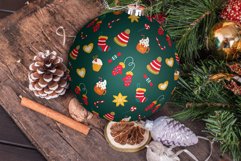 Merry and bright digital paper /seamless patterns Product Image 3