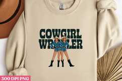 COWGIRL WRANGLER PNG, Pinup Cowgirl Sublima Product Image 2