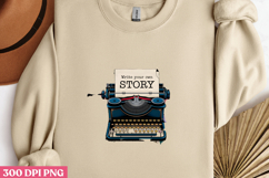 Write your own story PNG, Vintage soul sublimation PNG Product Image 2
