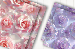 Colorful rose digital paper Product Image 2