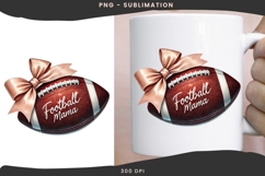 Football mama png design for T-shirts Product Image 2