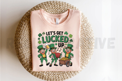 Let Get Lucked Up, Gnomes PNG, Sublimation PNG Product Image 2