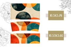 Retro Tumbler Template, Retro 40 Oz Tumbler Design Product Image 2