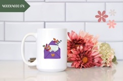Hand Drawn Fall Illustration, Fall PNG, Fall Sublimation Product Image 2