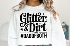 Glitter &amp; Dirt svg | Svg Cut File | Shirt Svg Product Image 1