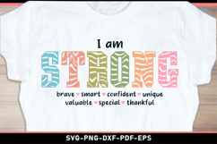 I am strong brave smart confident unique valuable thankful Product Image 2