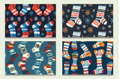 Winter Knitted Socks Cutting Boards sublimation Design Product Image 2