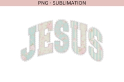 Jesus cottage core png design for T-shirts Product Image 2