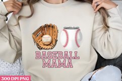Baseball Mama PNG, Baseball Mama Sublimation PNG Product Image 2