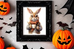 Christmas Animals Coffee Sublimation Clipart, Christmas PNG Product Image 2