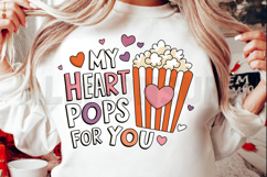 My heart pops for you Sublimation, Love pops Sublimation PNG Product Image 2