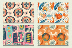 Abstract Boho Cutting Boards sublimation Design Product Image 2