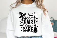 Broom Hair Don&#039;t Care Svg | Halloween Svg | Shirt Svg Product Image 1