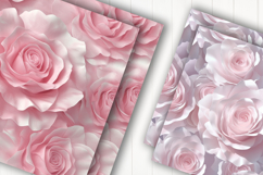 Pink Rose Digital Paper Product Image 2