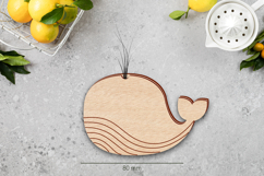 Cat whiskers holder magnet, Vase laser engrave Product Image 2