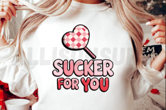 Heart Sucker PNG, Heart Lollipop PNG Sublimation Product Image 2