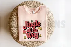 Jingle all the way Sublimation PNG ,Christmas PNG Product Image 2
