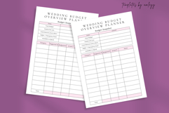 Wedding Budget Overview | Editable Canva Planner Template | Product Image 2