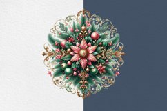 Watercolor Christmas cliparts. PNG sublimation Product Image 2