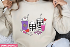 Mardi Gras Sublimation PNG Product Image 1