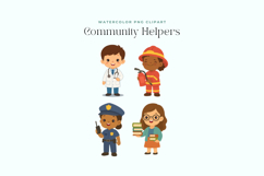 Community Helpers: Occupations Clipart Product Image 2