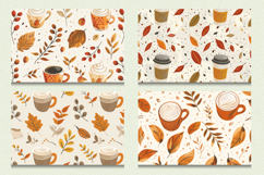 Fall Coffee Cutting Boards sublimation Design Product Image 2