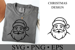 Christmas Santa Svg | Christmas svg | Shirt Svg Product Image 3