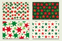 Red &amp; Green Stars Cutting Boards sublimation Designs Product Image 2