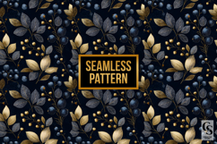 Dark FallLeaf Texture Digital Paper Product Image 2