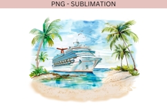 Cruise png design for T-shirts Product Image 2