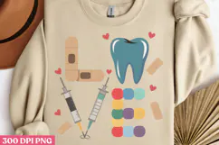 Love PNG, Dental Sublimation PNG Product Image 3
