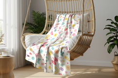 Hanging chair blanket mockup Product Image 2