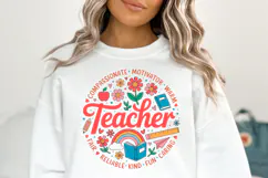 Teacher Svg | Svg Files for Cricut | Shirt Svg Product Image 1