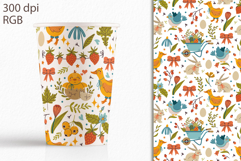 Happy Easter, seamless vector patterns set Product Image 2