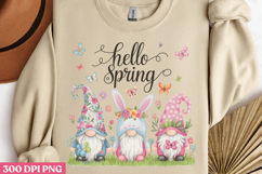 Hello Spring PNG, Hello Spring Sublimation PNG Product Image 3