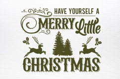 Farmhouse Old Christmas Sign SVG Product Image 2