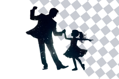 50 Fathers Day Silhouette Clipart PNG Bundle Product Image 2