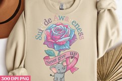 Suicide Awareness PNG, Suicide Awareness Sublimation Product Image 3