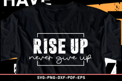 Rise up SVG T shirt Designs Product Image 2