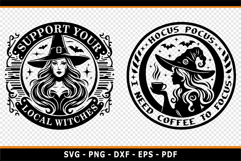 Halloween SVG, Witch SVG, Witches SVG, Witchcraft Product Image 2