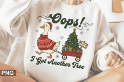Oops I Got another tree Sublimation - Christmas PNG Design Product Image 2