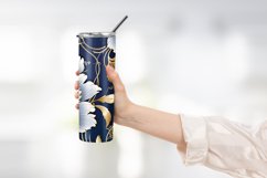 3D Flower Tumbler Wrap Design Product Image 2