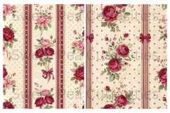 Shabby Chic, Flowers, Papers, Junk Journal Product Image 2