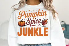 Pumpkin Spice Junkle Svg | Thanksgiving Svg | Shirt Svg Product Image 1
