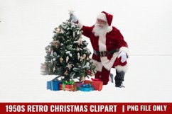 1950s Retro Christmas Sublimation PNG Product Image 1
