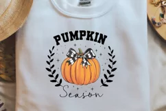 Fall Autumn pumpkin season sublimation PNG CLIPART Product Image 1